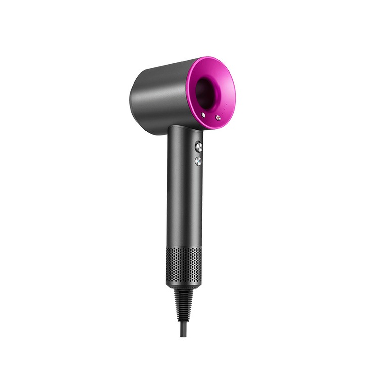 Uscator de par 1600W, 3 moduri, tehnologie cu ioni negativi, design portabil，Vant puternic, calitate inalta, zgomot redus