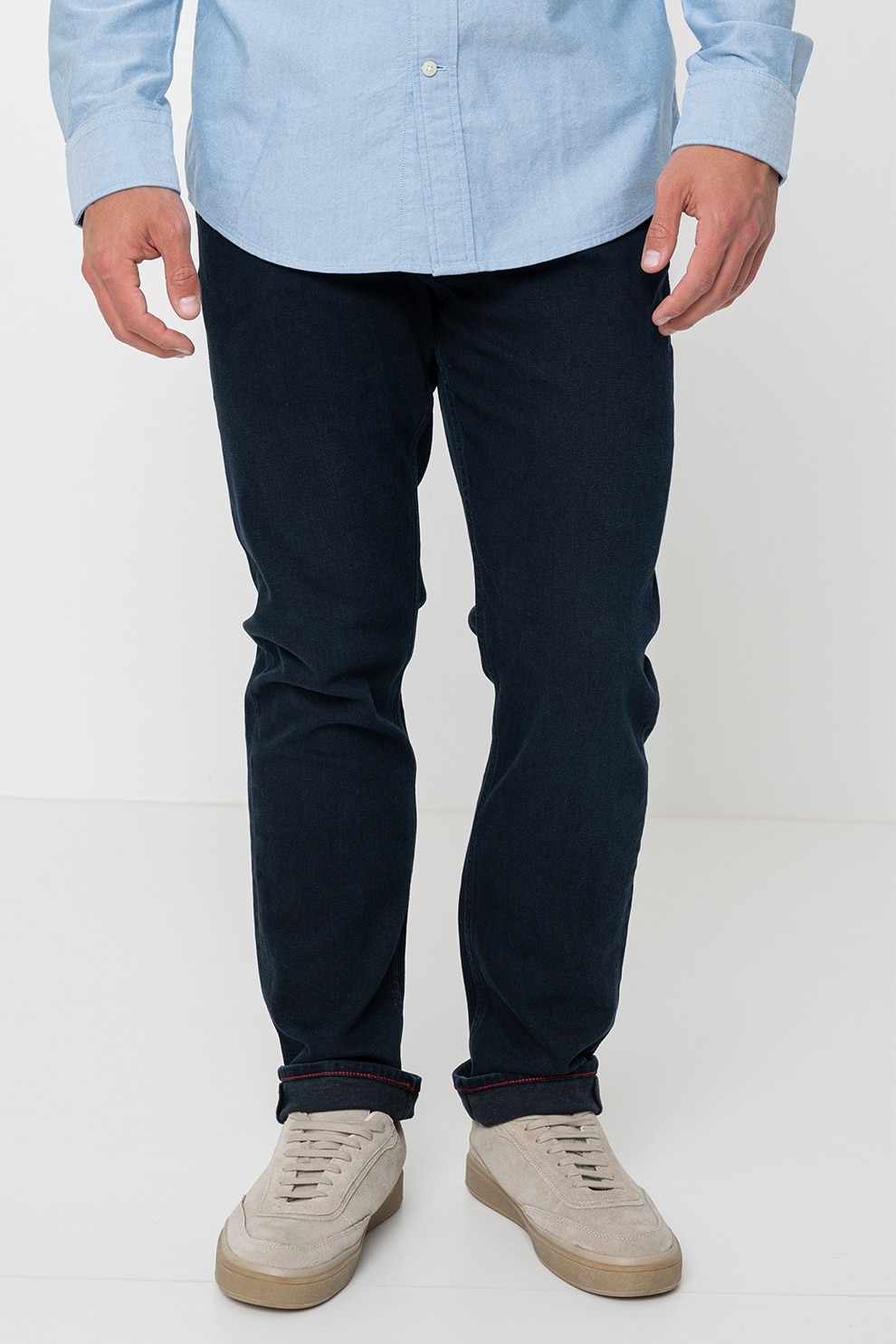 Tommy Hilfiger, Blugi drepti, Albastru ultramarin, W32-L32