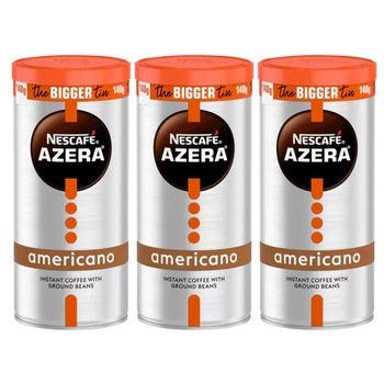 Pachet 3 cutii cafea instant Nescafé - Azera -americano 140g Pachet 3 cutii cafea instant Nescafé - Azera -americano 140g