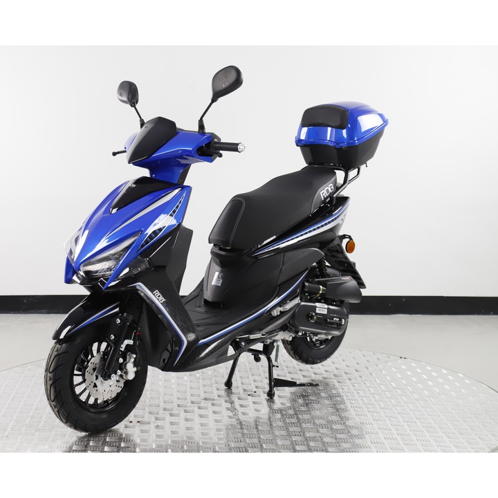 Scuter benzina RDB Spider, Euro 5+, 50cc, 4 timpi, Albastru + CIV inclus