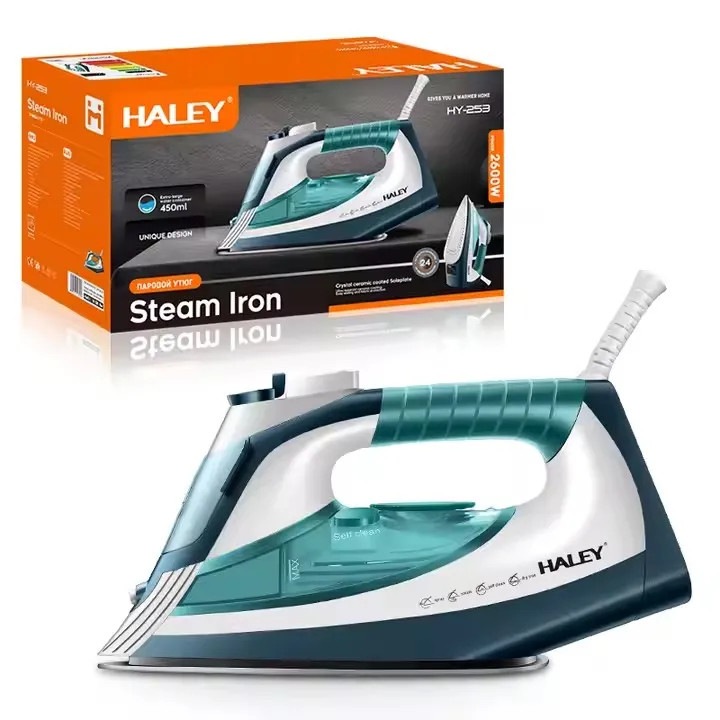 Fier de Calcat Electric cu Abur HALEY Profesional cu Temperatura Reglabila si cu Abur