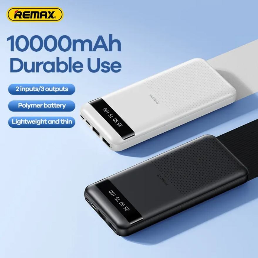 Powerbank Remax RPP-10, Baterie 10.000mAh, Porturi 2 x USB + Type