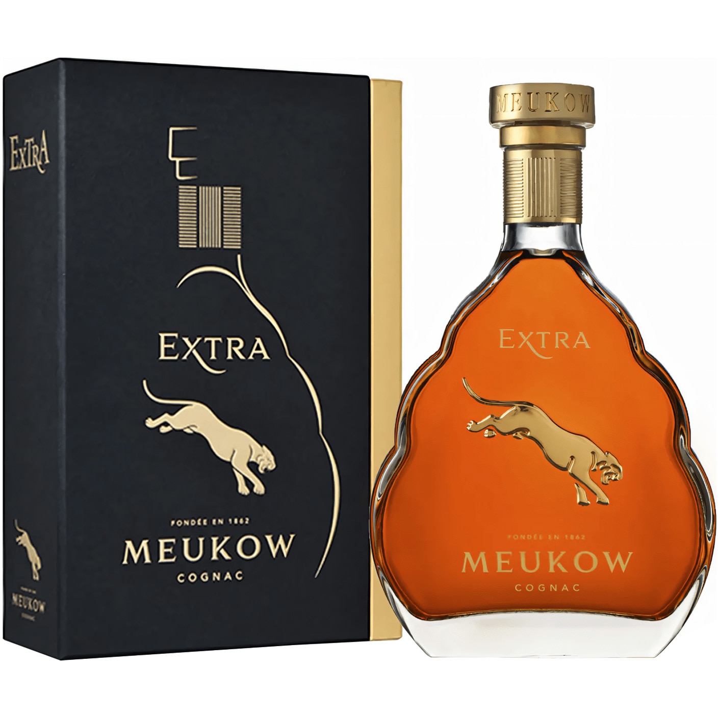 Coniac Renault Cognac Extra Old Carte Noire, 40%, Cutie, 0.7l