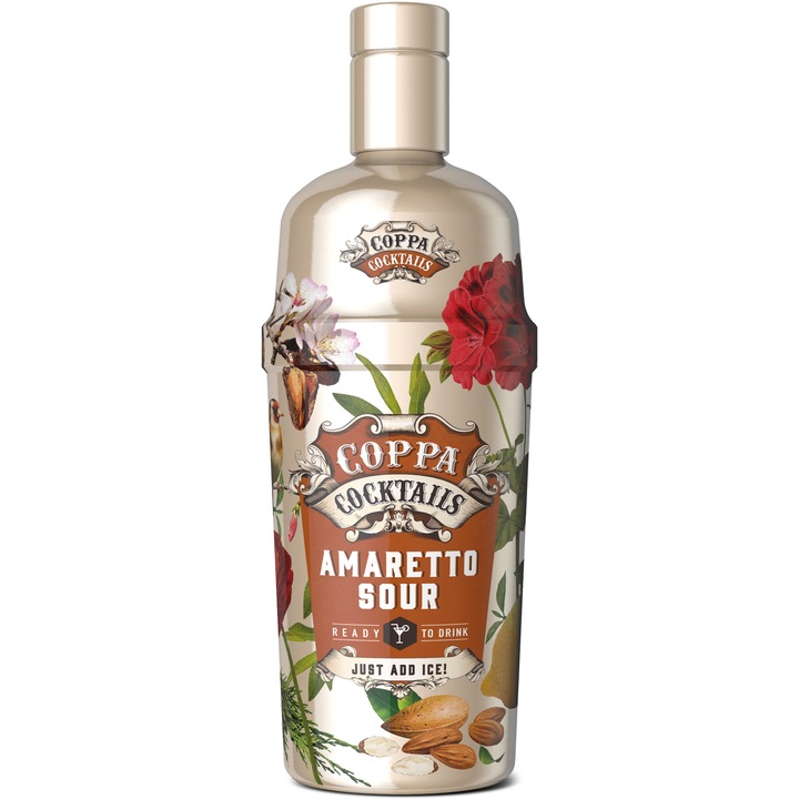 Coppa Cocktails Amaretto Sour, 14.9%, 0.7l