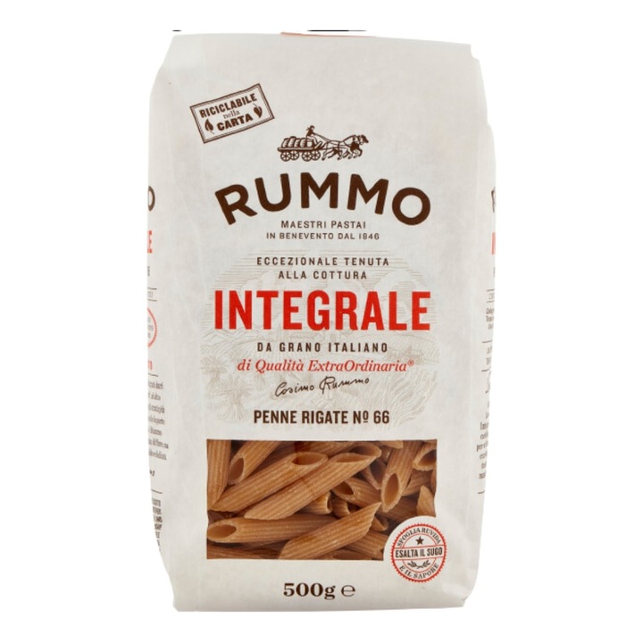 Rummo 66 Penne Rigate Integrale 500g
