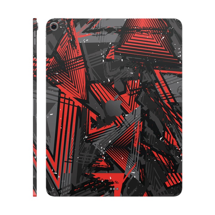 Folie de protectie pentru iPad Air 13" (2025, M3), Colectia Signature, Skin Spate cu laterale unite, Urban Assault