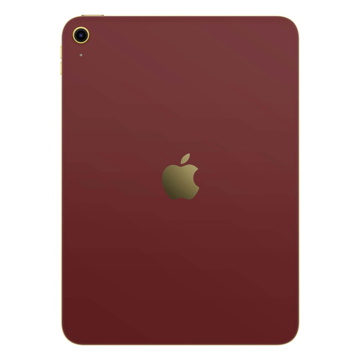 Folie de protectie pentru iPad 11" (2025), Colectia Unique, Skin Spate cu laterale separate, Mat Cupru