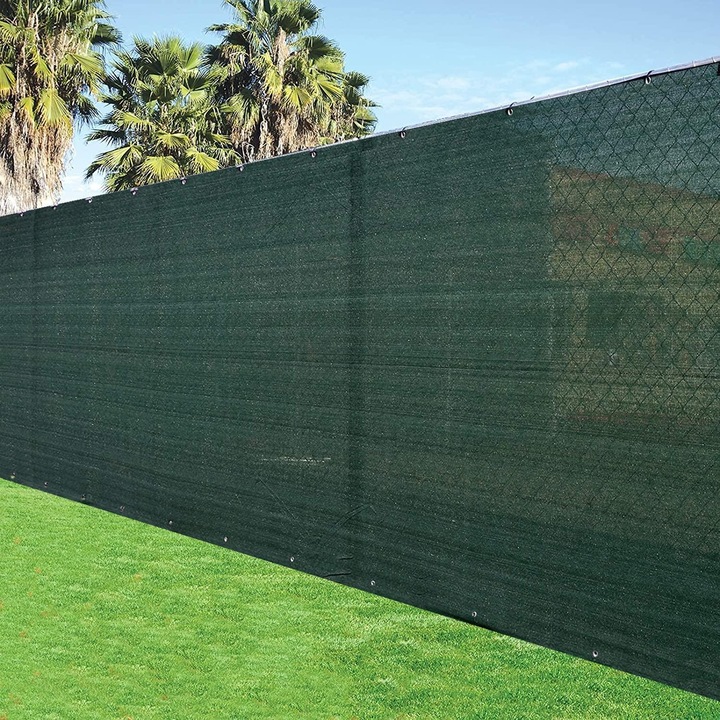 Plasa Umbrire 160 G/Mp, 1.7 X 25 M, Verde, Inele - Impaturita