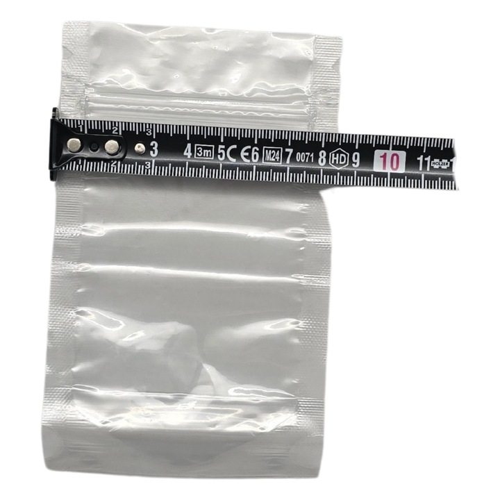 Pungi zipmax transparente, set 100 bucati, 85 x 140 mm, resigilabile, waterproof