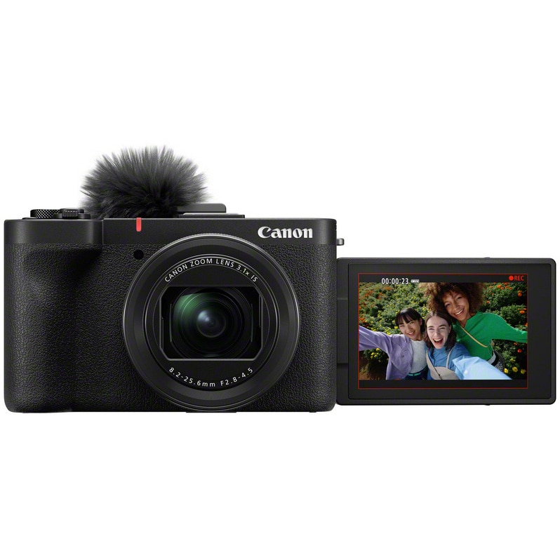 Aparat foto compact Canon PowerShot V1, 22.3MP, 4K 60p, f/2.8-4.5