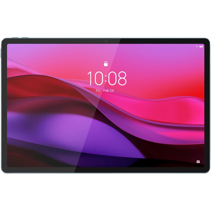 Tableta Lenovo Yoga Tab Plus, Octa-Core, 12.7" 3K, 144Hz, 16GB LPDDR5x RAM, 256GB, Wi-Fi®, Tidal Teal + Lenovo Tab Pen Pro