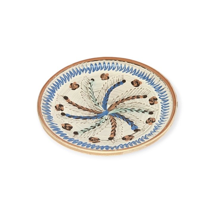 Farfurie Traditionala Model 1619 D1C3 Multicolora M5