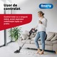 Aspirator vertical fara fir Smarty® Nova5 Titan, sistem filtrare ciclonic, 2in1: aspirator vertical sau de mana, acumulator Li 22.2V, 180W, autonomie pana la 50 min, putere de aspirare mare, functie Turbo, rezervor praf 1.2 l, filtru HEPA, Negru/Magenta