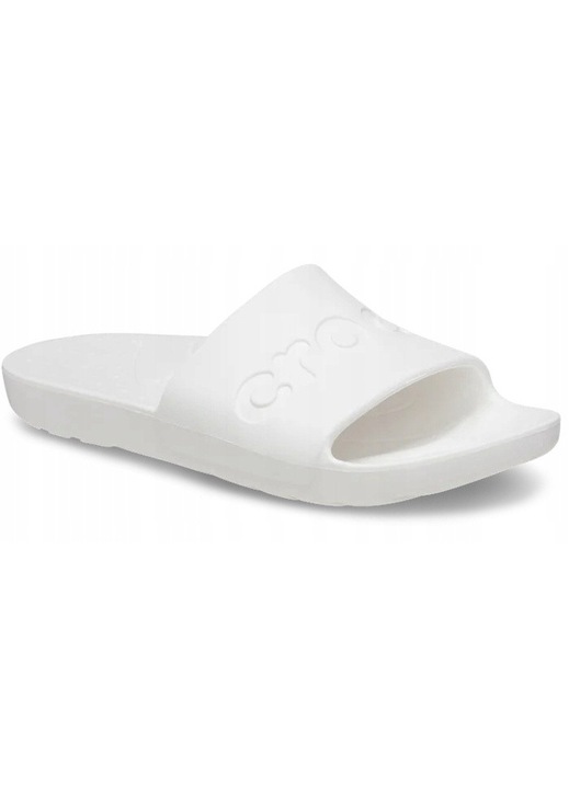 Crocs, Slapi Femei, Spuma Croslite 210088 Slide, Alb