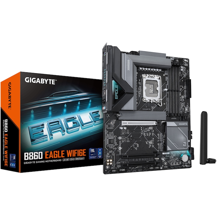 Placa de Baza GIGABYTE B860 EAGLE WIFI6E, Socket LGA1851