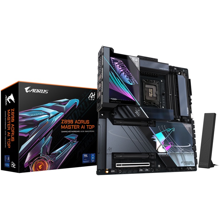Дънна платка GIGABYTE Z890 AORUS MASTER AI TOP, Socket LGA1851