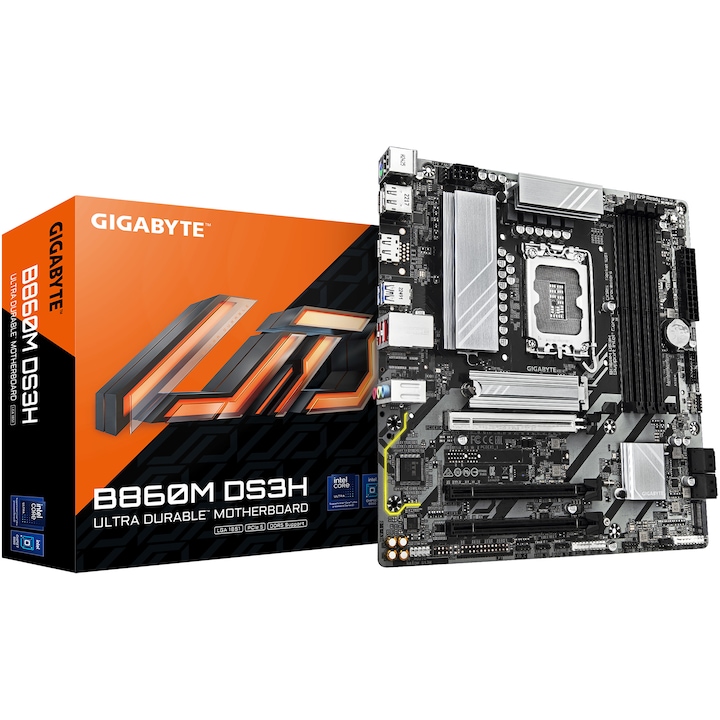 Дънна платка GIGABYTE B860M DS3H, сокет LGA1851