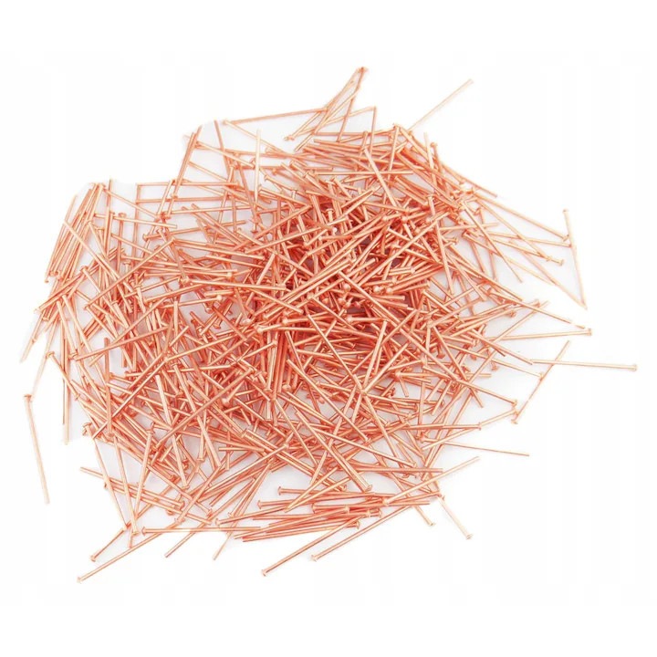 Nitute cu cupru pentru sudarea electrozilor spotter, 2, 0 mm, 50 mm, Set 100 bucati, Metalic, Lucru manual