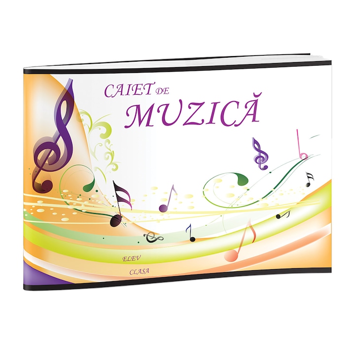 Caiet special RTC, B5, 24 file, 60g, muzica