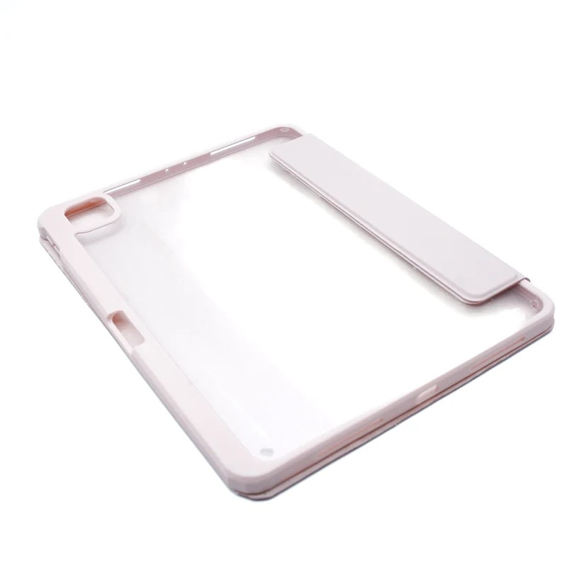Husa premium Sigloo 2 in 1, pentru Apple Ipad Mini7/6(2024/2021), Dual Layer Magnetic, interior detasabil, piele sintetica, Roz