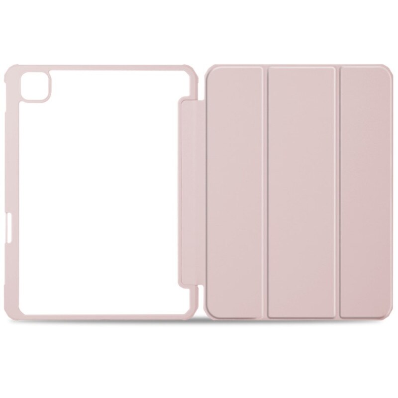 Husa premium Sigloo 2 in 1, pentru Apple Ipad Mini7/6(2024/2021), Dual Layer Magnetic, interior detasabil, piele sintetica, Roz