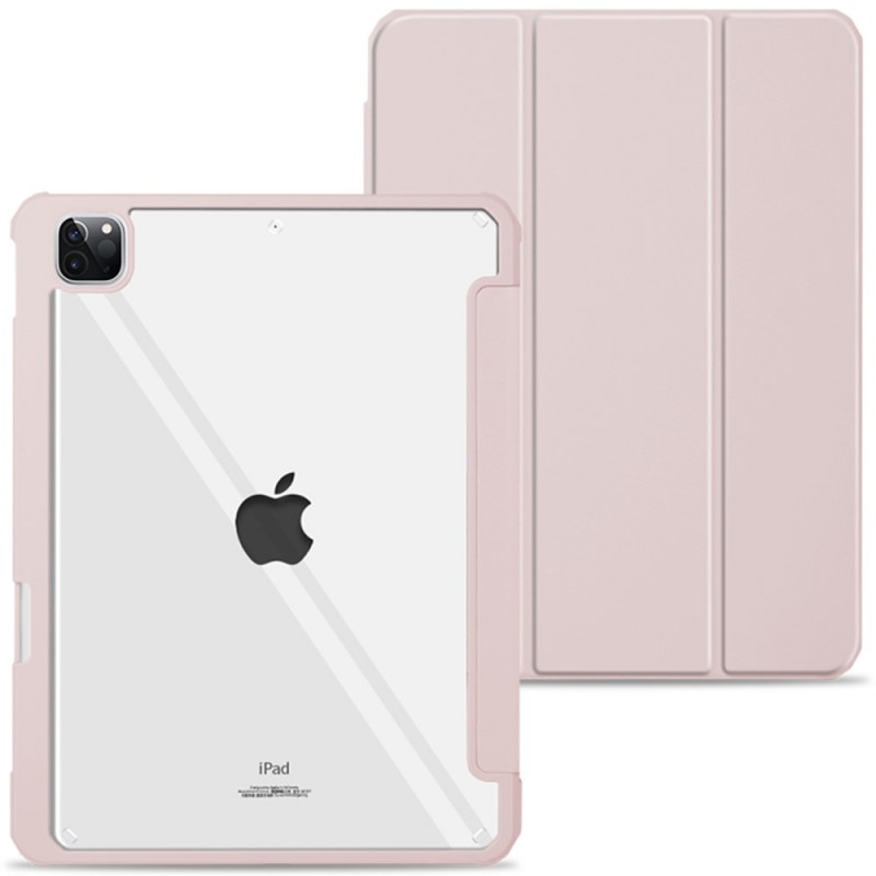 Husa premium Sigloo 2 in 1, pentru Apple Ipad Mini7/6(2024/2021), Dual Layer Magnetic, interior detasabil, piele sintetica, Roz