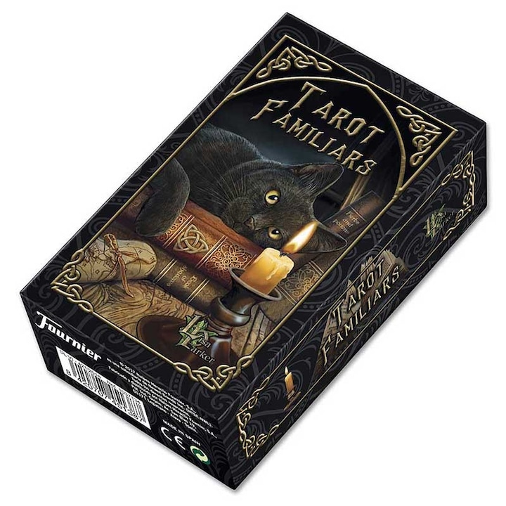 Carti tarot midi, Familiars, Lo Scarabeo, Lisa Parker, 2024, 10.5 x 6.2 cm