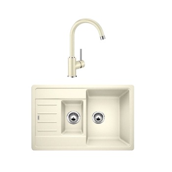 Pachet Chiuveta pentru bucatarie BLANCO LEGRA 6 S COMPACT SILGRANIT JASMIN + Baterie pentru bucatarie BLANCO MIDA SILGRANIT JASMIN Monocomanda Pachet Chiuveta pentru bucatarie BLANCO LEGRA 6 S COMPACT SILGRANIT JASMIN + Baterie pentru bucatarie BLANCO MIDA SILGRANIT JASMIN Monocomanda