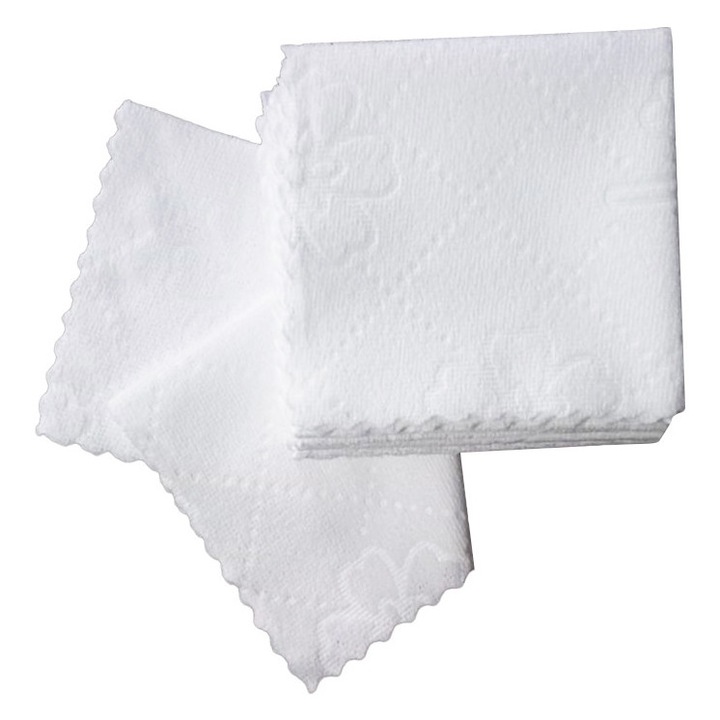 Set 10 Prosoape Bucatarie Albe din Microfibra – Absorbante, Moi si Rezistente