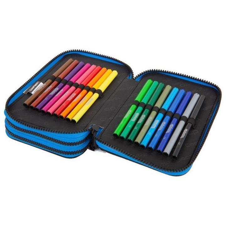 Coolpack - Jumper 3 felszerelt 3 emeletes tolltartó - T-rex (F067853)