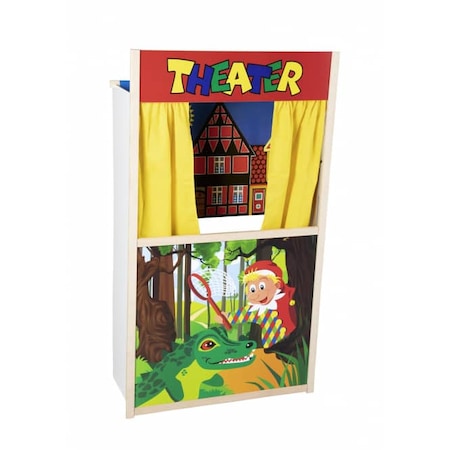Дървен Детски Куклен Театър Moood - eMAG.bg