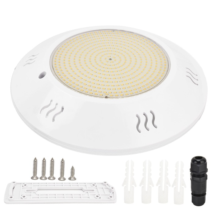 Подводна LED лампа SMD 2835, IP68, 12V, 35W, 3500lm, за басейн