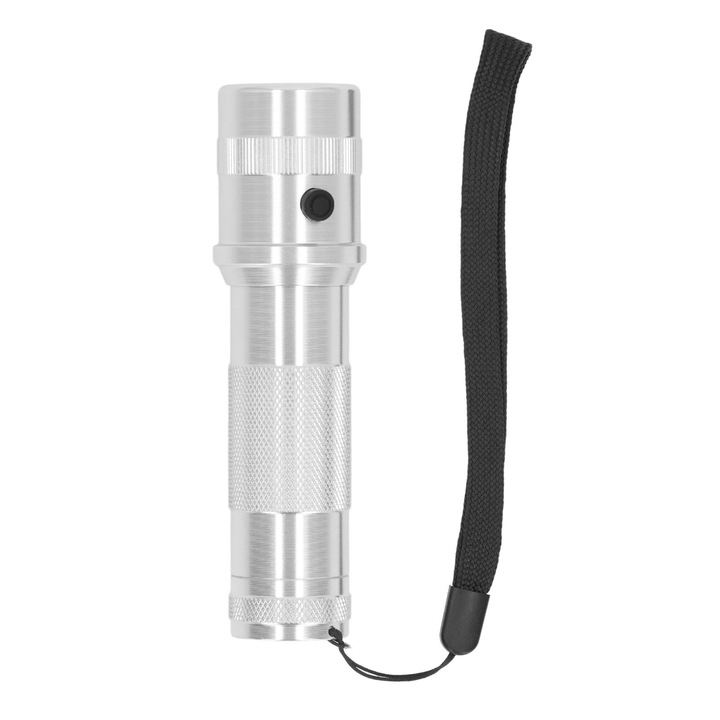 Многоцветен LED фенер с 10 цвята, водоустойчив, сребрист, различни размери