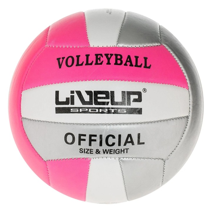 Minge de Volei Alba Fucsia Nr.2