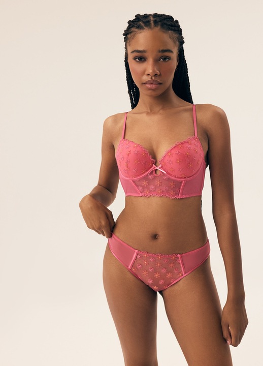 Sutien Push-up Bloomy Esotiq Roz aprins, Roz aprins