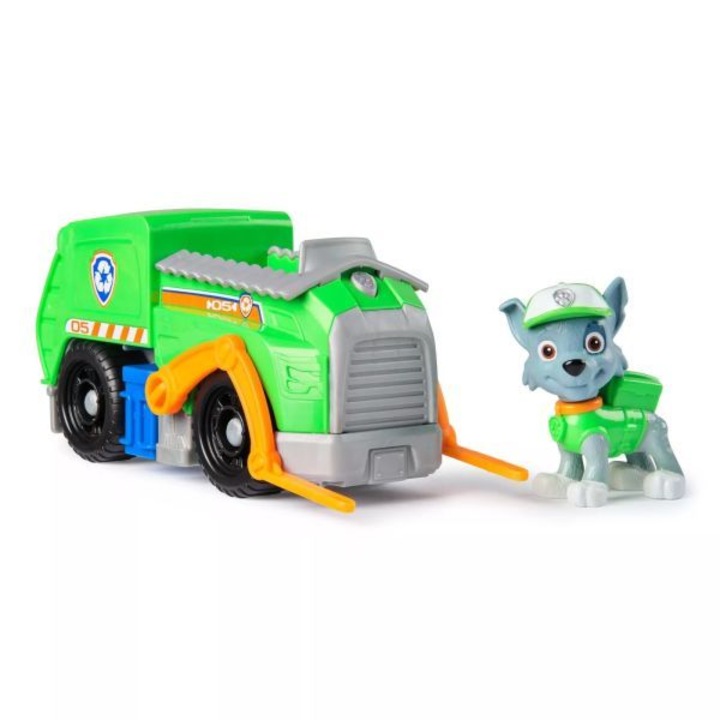 Masinuta Paw Patrol: vehiculul de baza al lui Rocky