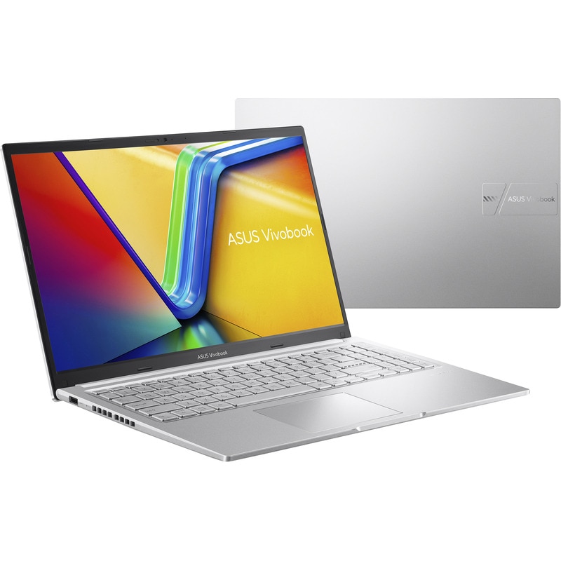Laptop ASUS Vivobook 15 M1502YA cu procesor AMD Ryzen™ 7 7730U pana la 4.5GHz, 15.6'', Full HD, IPS, 32GB DDR4, 1 TB SSD, AMD Radeon™ Graphics, No OS, Cool Silver