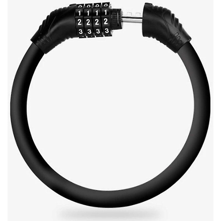 Катинар за велосипед, комбинация, черен, 11x10.5см, комплект 1 брой