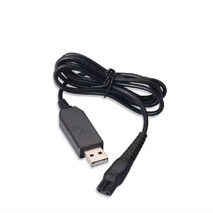 USB töltőkábel 7000-es sorozatú borotvához, fekete