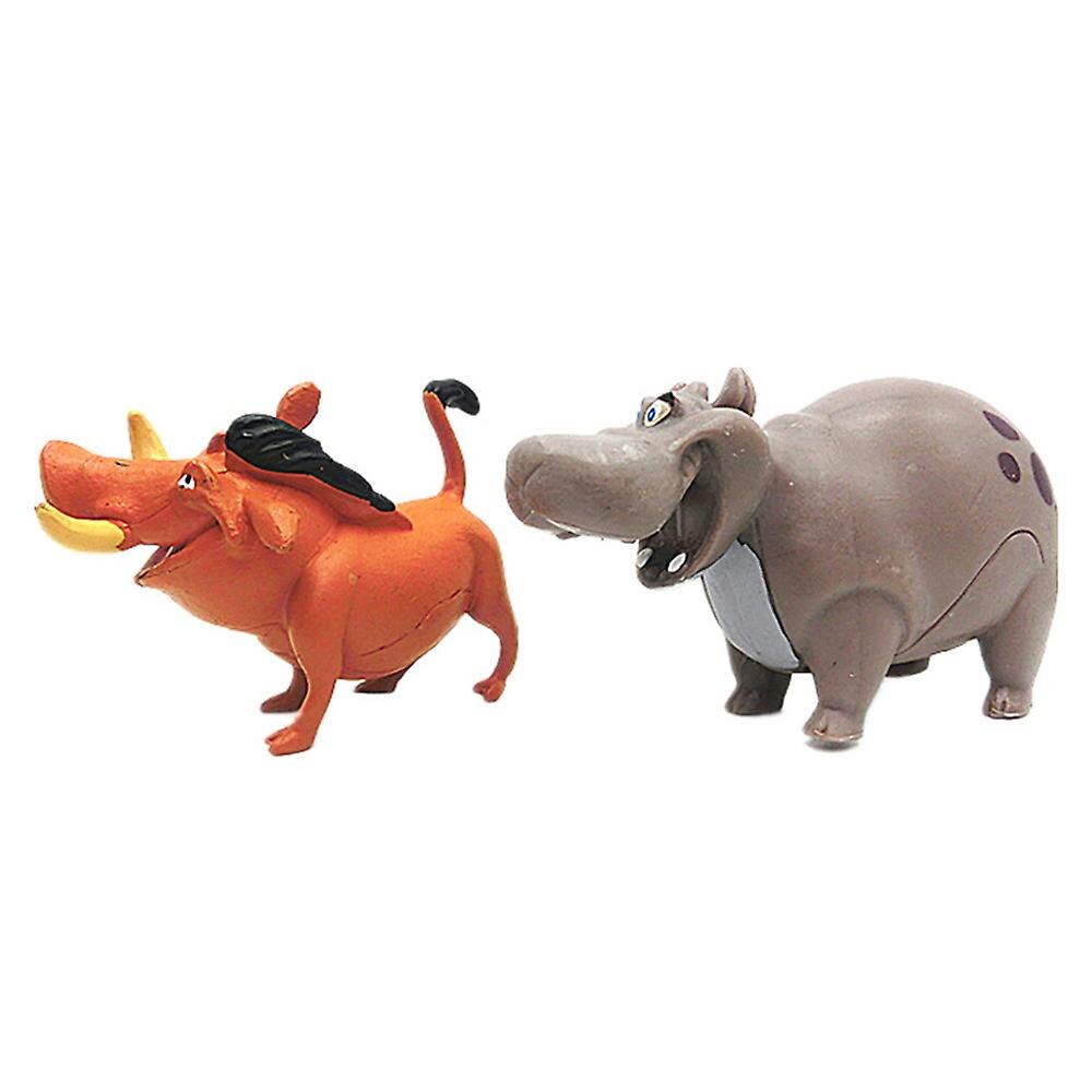 Set figurine actiune 12Pcs The Lion King Simba Timon Pumbaa PVC