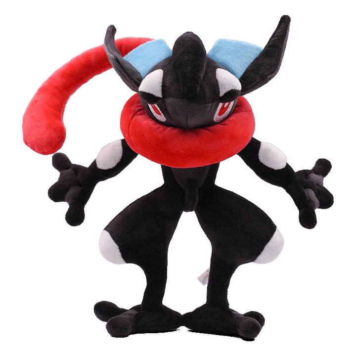 Jucarie de plus, Greninja, 11 inch, multicolor, pentru copii