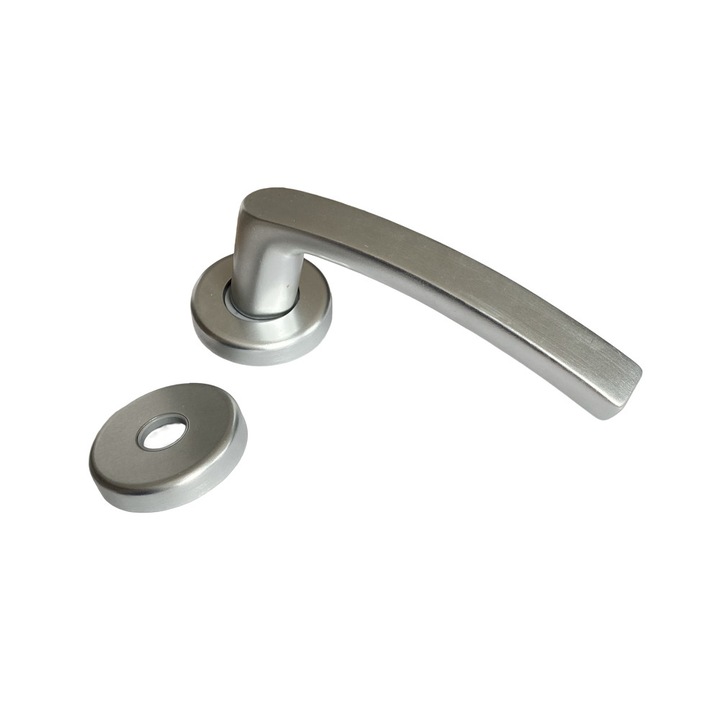 Maner usa Bati pentru wc pentru usi din lemn argintiu