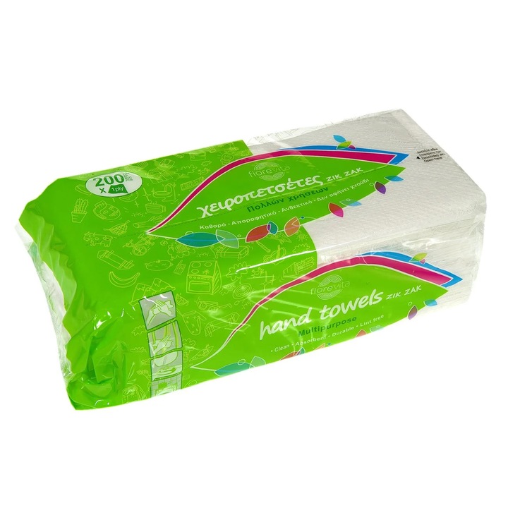 Сгънати хартиени кърпи 1 слой 220g - 200F