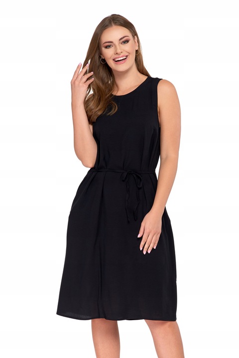 Дамска рокля Moraj, лятна, връзваща се на талията, вискоза