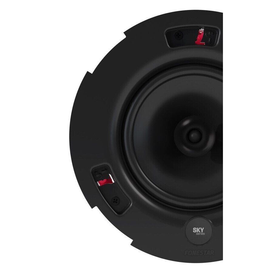Boxa rotunda incorporabila, Fonestar, 6", alb, 15W RMS, IP-44