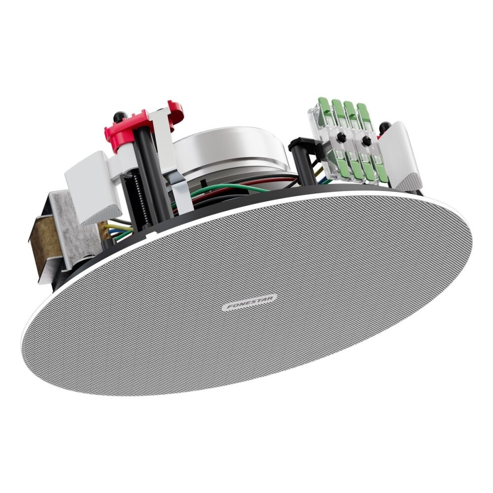 Boxa rotunda incorporabila, Fonestar, 6", alb, 15W RMS, IP-44