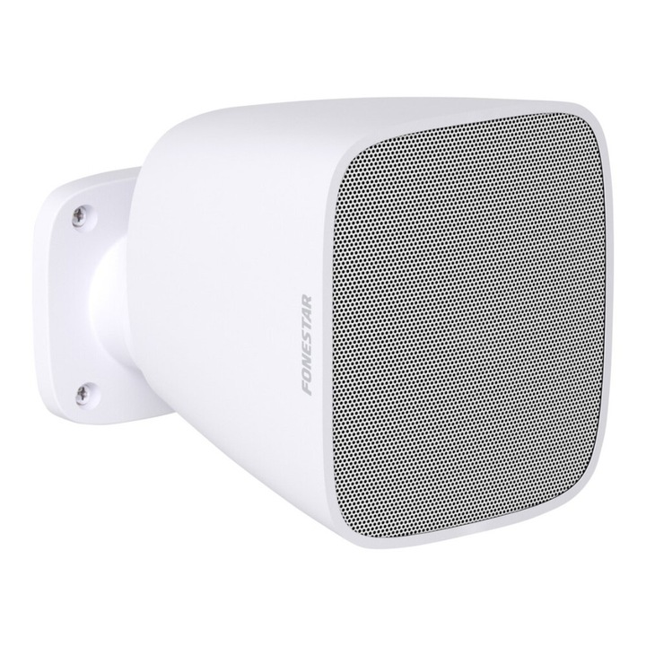 Boxa de perete Fonestar SONORA-3B, 12W RMS, alb, dimensiuni mici, montaj usor