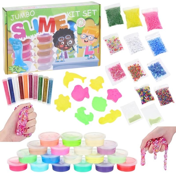 Trusa Slime pentru Confectionarea Accesorii Slime Plasticine XL
