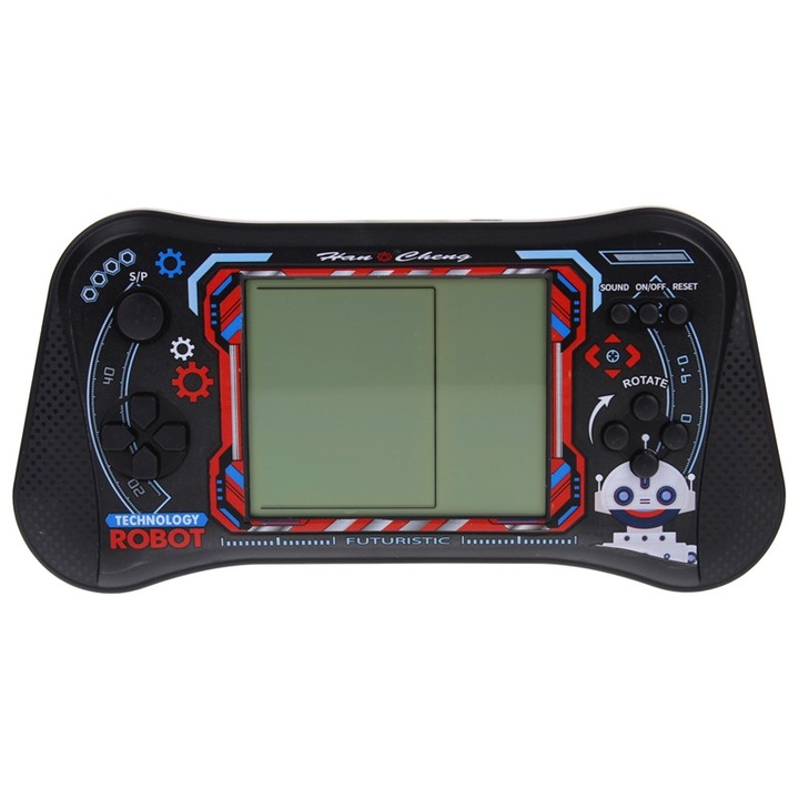 Tetris elektronikus játék, Nobo Kids, szett, 22x2,5x11cm, fekete