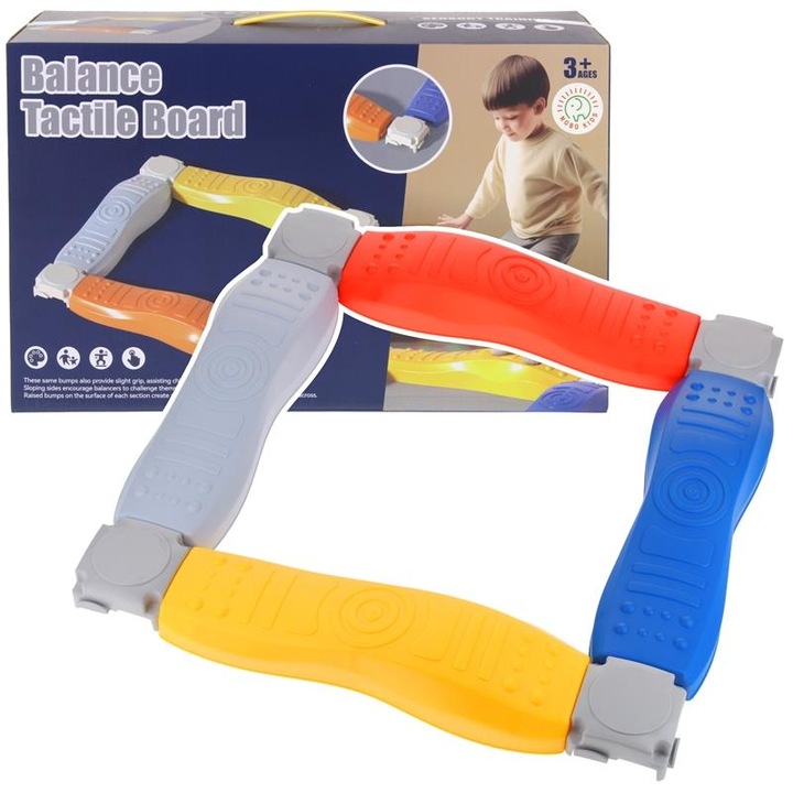 Covorasul traseului senzorial Echilibrul modular Patratul echilibrului